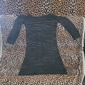 Black and Gold Dress